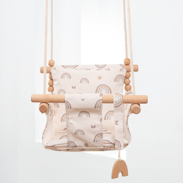 Cotton Canvas Baby Hanging Swing