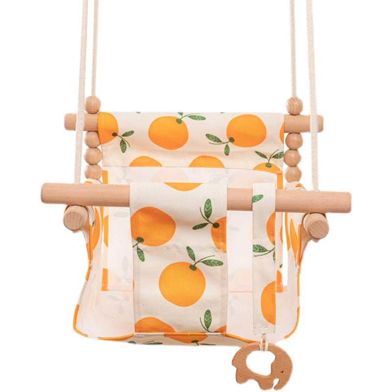 Cotton Canvas Baby Hanging Swing