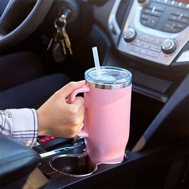 🚗 Chill & Sip On-the-Go! 40oz Automobile Insulated Cup 🥤
