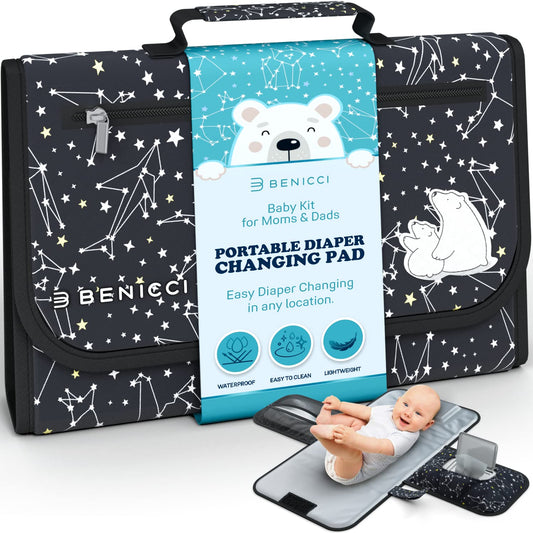 Premium Portable Diaper Changing Pad 