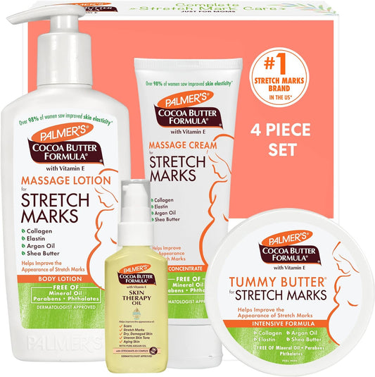 Pregnancy Skin Care Kit for Stretch Marks and Scars
